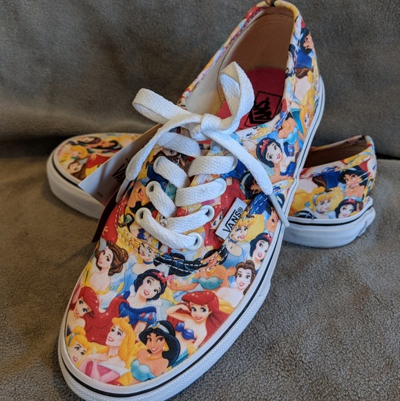 disney multi princess vans toddler